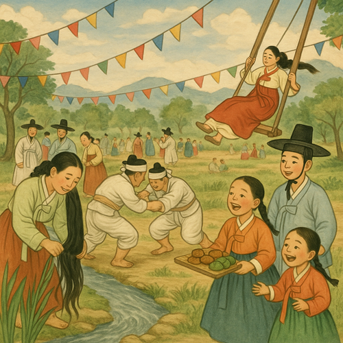 한국 단오 풍경